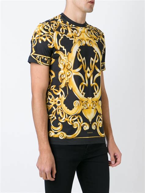 versace t shirt herren billig|authentic Versace shirts.